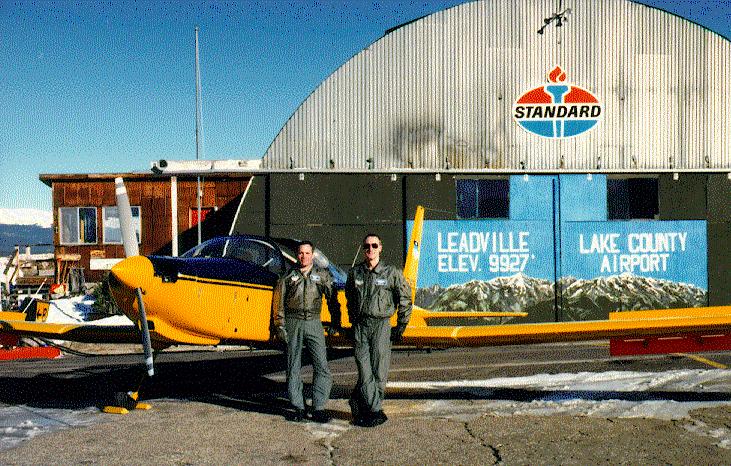 Two Pilots at Leadville