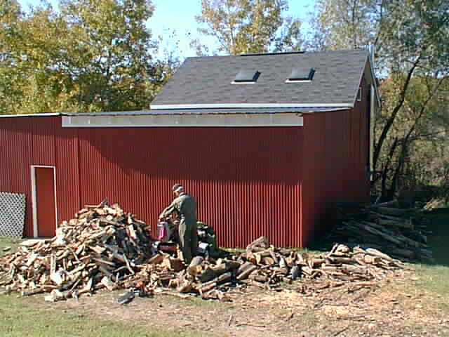 Barn view from east