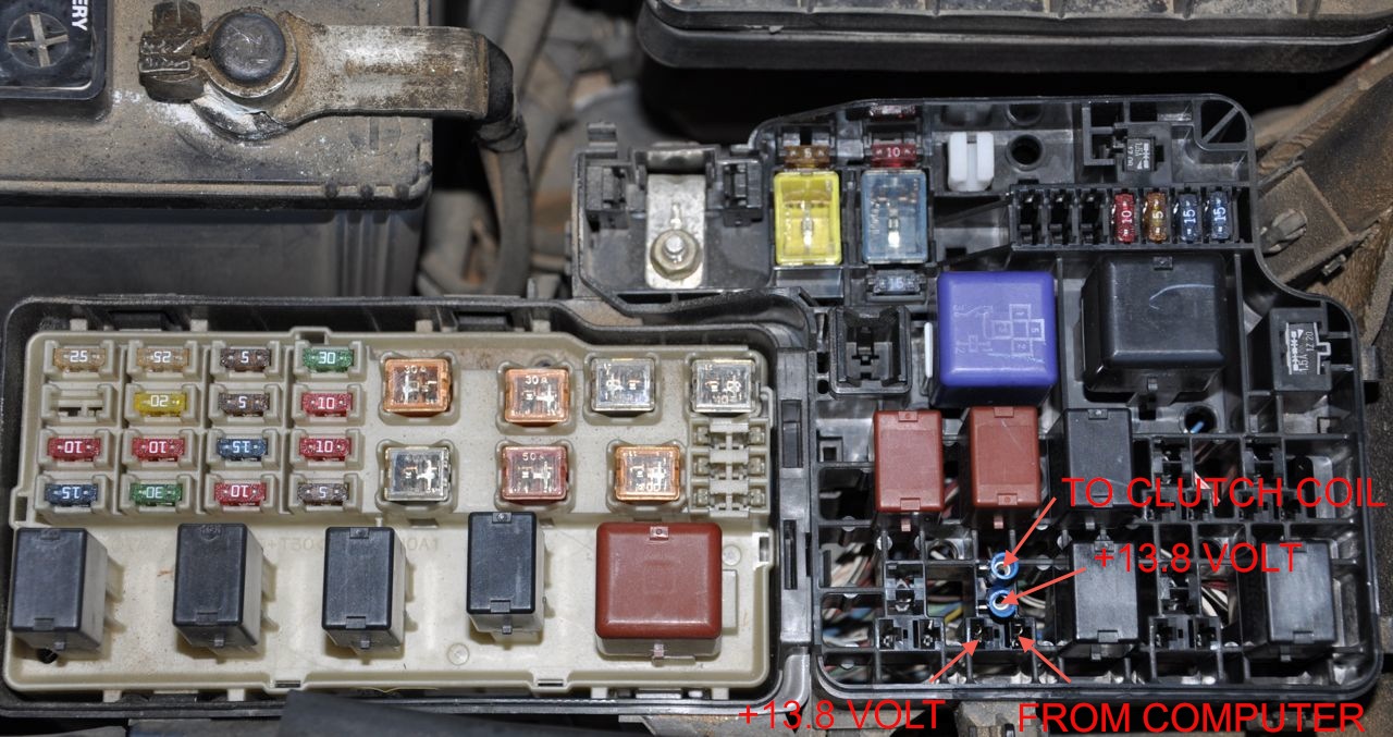 2002 toyota camry fuse location #2