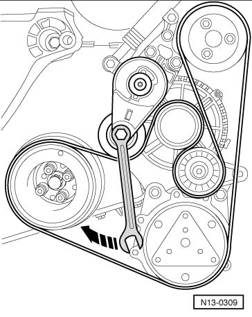 serpentine belt routing